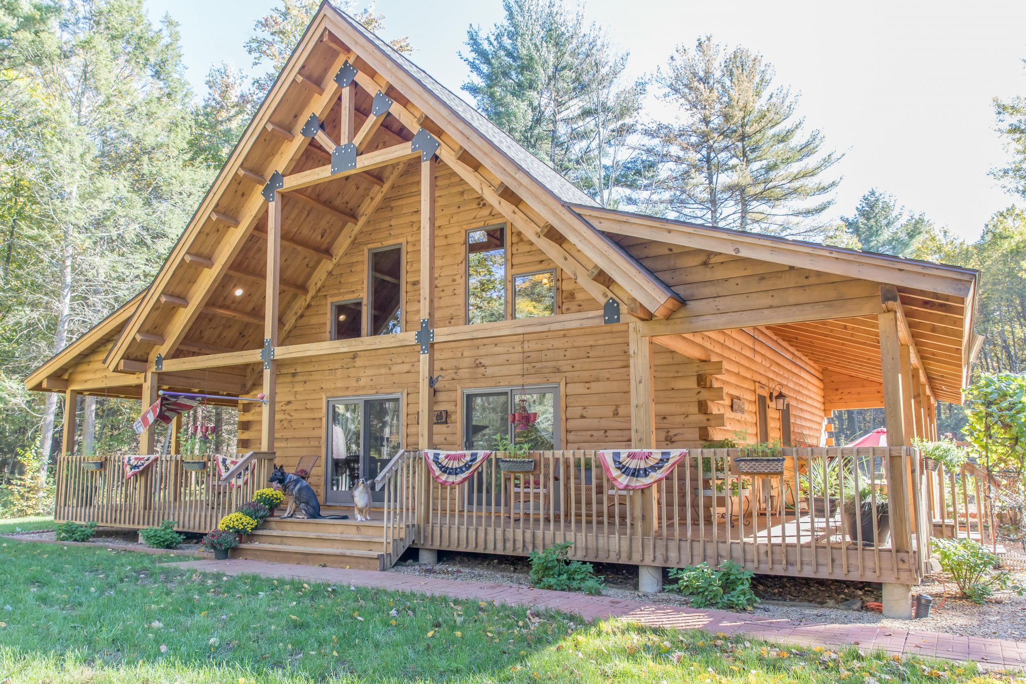 The Ashford Northeastern Log Homes