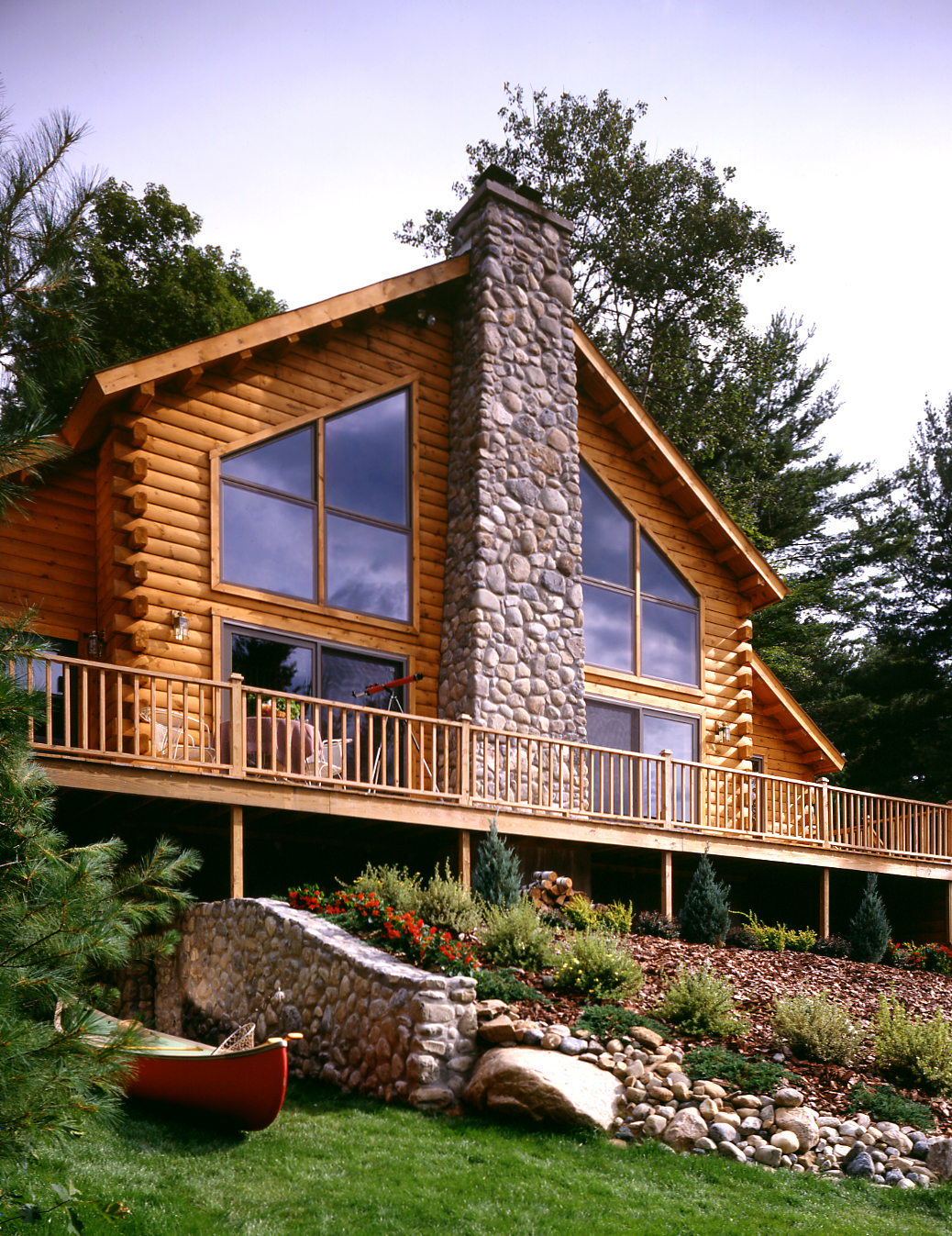 The Bartlett Northeastern Log Homes